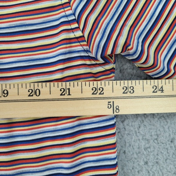 Payne Stewart Golf Polo Shirt Men’s Large Multicolor Striped (Holes) - Picture 13 of 15